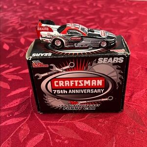 Craftsman 75th Anniversary Die-Cast Car - Red, Black, and Silver